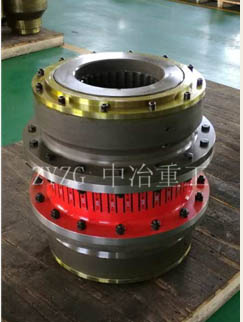 Drum shaped gear coupling (nitriding treatment)